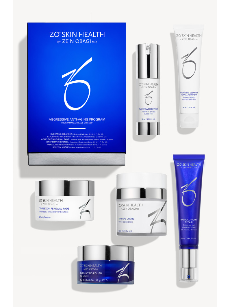 ZO® Агресів Антіейджін Прогрем набір для шкіри