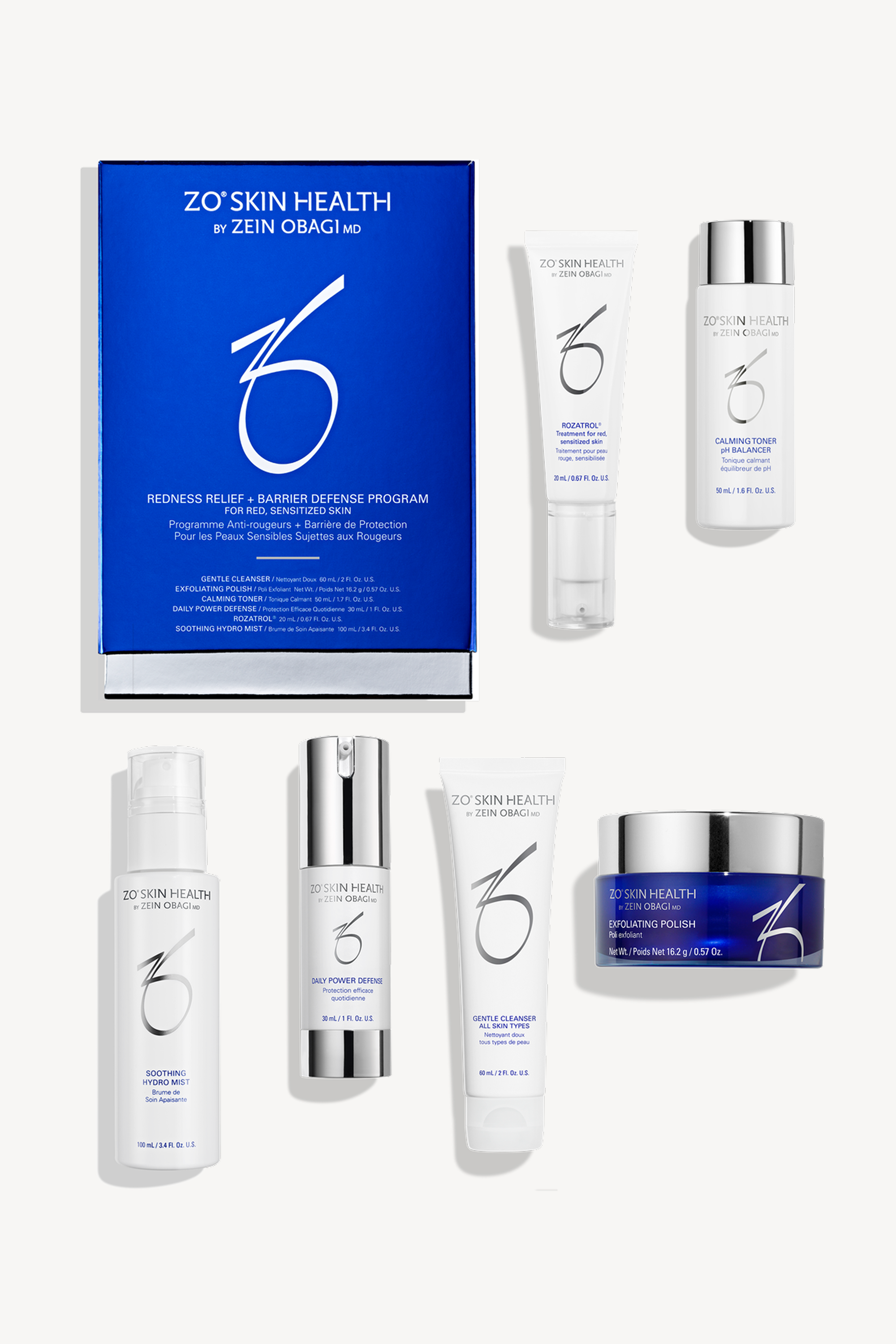 ZО® Реднес Релiйф Плас Барiєр Дефенс Прогрем набiр для шкiри